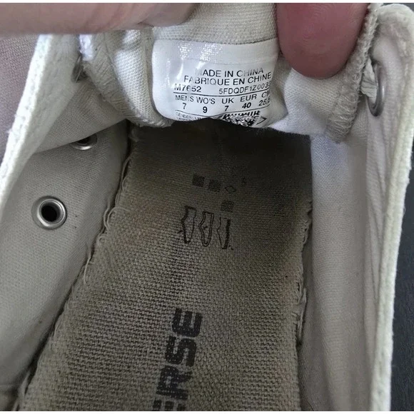 Converse Chuck Taylor All Star Low Top - Optical White - Men's 7/ Women's 9 - Picture 10 of 11